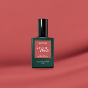 Bois de rose vernis semi permanent green flash manucurist naturela bethune